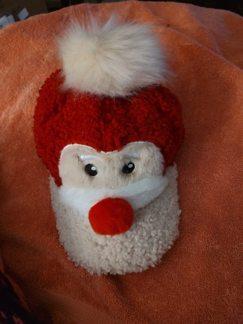 CHRISTMAS HOLIDAY TIME SHERPA BASEBALL CAP